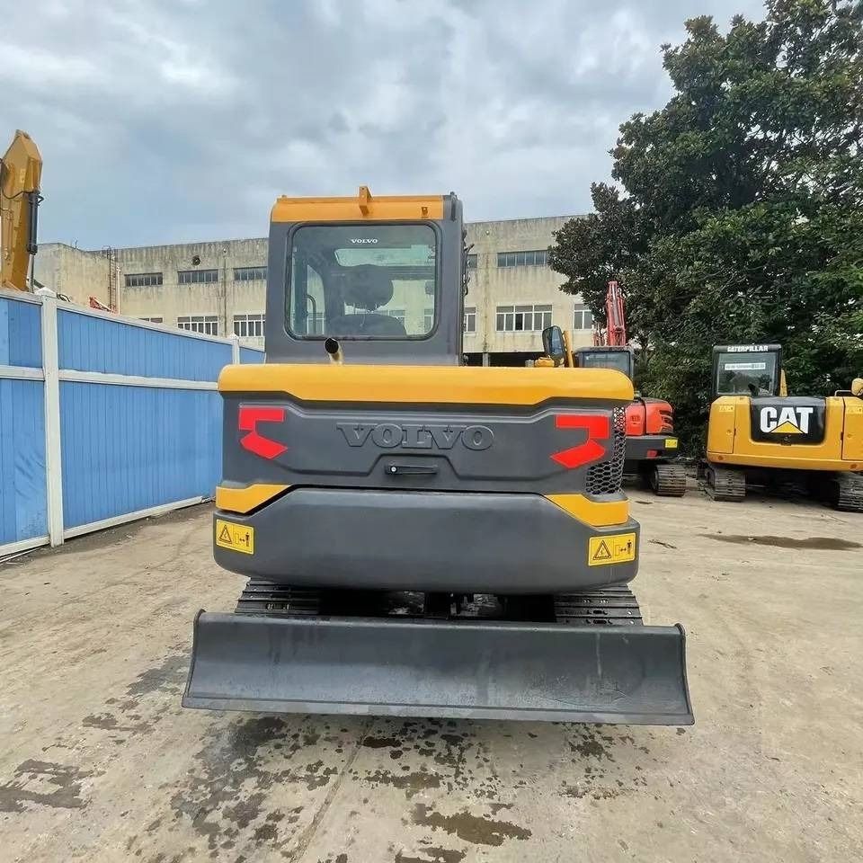 2023 Volvo EC55D mini excavator rear view 2023 Volvo EC55D mini excavator rear view