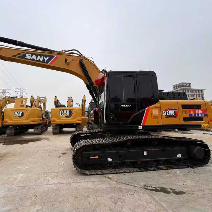 2023 Sany SY215C crawler excavator, side profile view