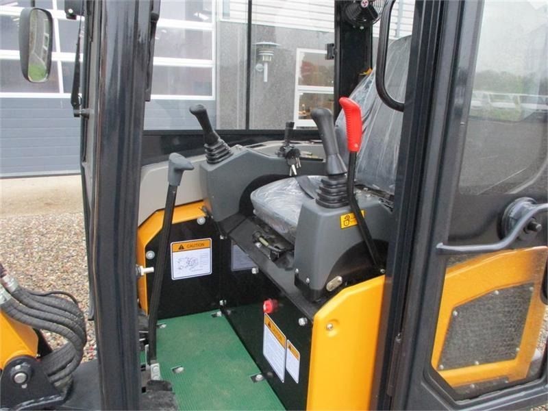 2025 Kubota JH18 MKII mini excavator interior view