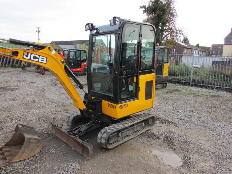 2020 JCB 19C-1 mini excavator, side view 2020 JCB 19C-1 mini excavator, side view