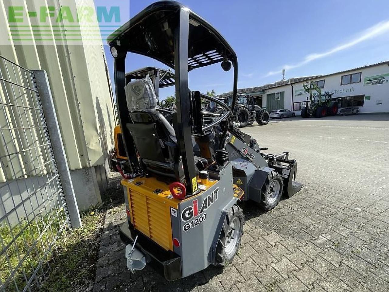 2024 Giant G1200 mini excavator, rear three-quarter view 2024 Giant G1200 mini excavator, rear three-quarter view