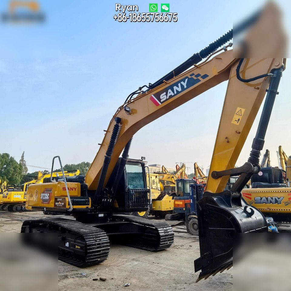 2024 Sany SY235C crawler excavator, side view 2024 Sany SY235C crawler excavator, side view