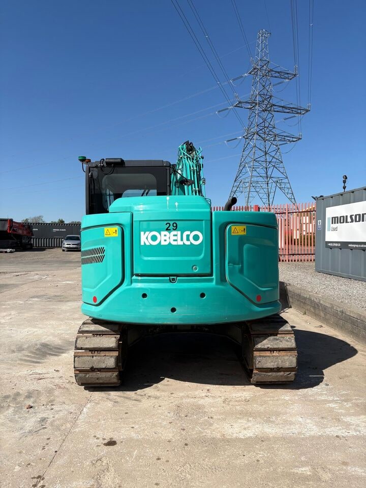 2024 Kobelco SK85MSR-7 DZ mini excavator rear view 2024 Kobelco SK85MSR-7 DZ mini excavator rear view