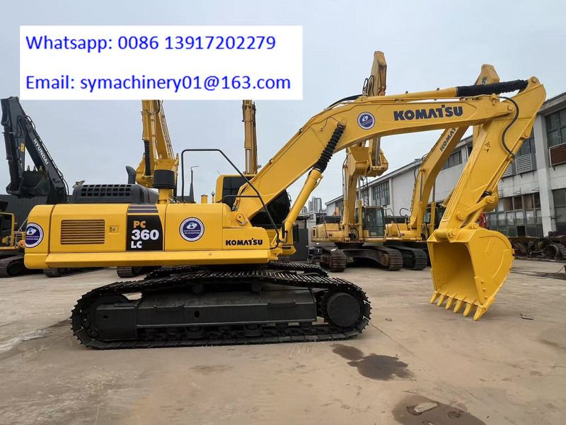 2024 Komatsu PC360LC crawler excavator side view