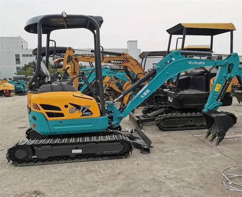 2024 Kubota U17 mini excavator, side view 2024 Kubota U17 mini excavator, side view