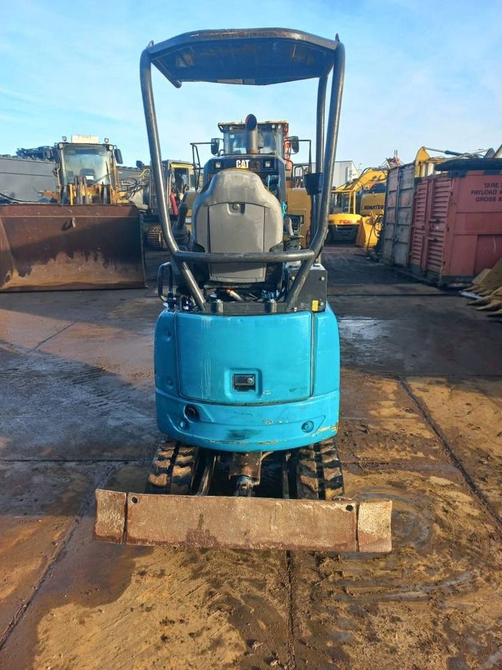 2017 Hitachi ZX17U mini excavator rear view