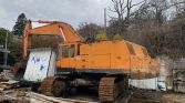 1981 Hitachi UH 20 crawler excavator, side view 1981 Hitachi UH 20 crawler excavator, side view