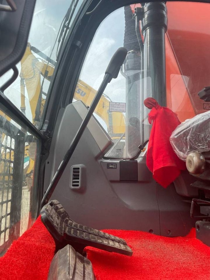 2024 Doosan DX225 crawler excavator interior cab view 2024 Doosan DX225 crawler excavator interior cab view
