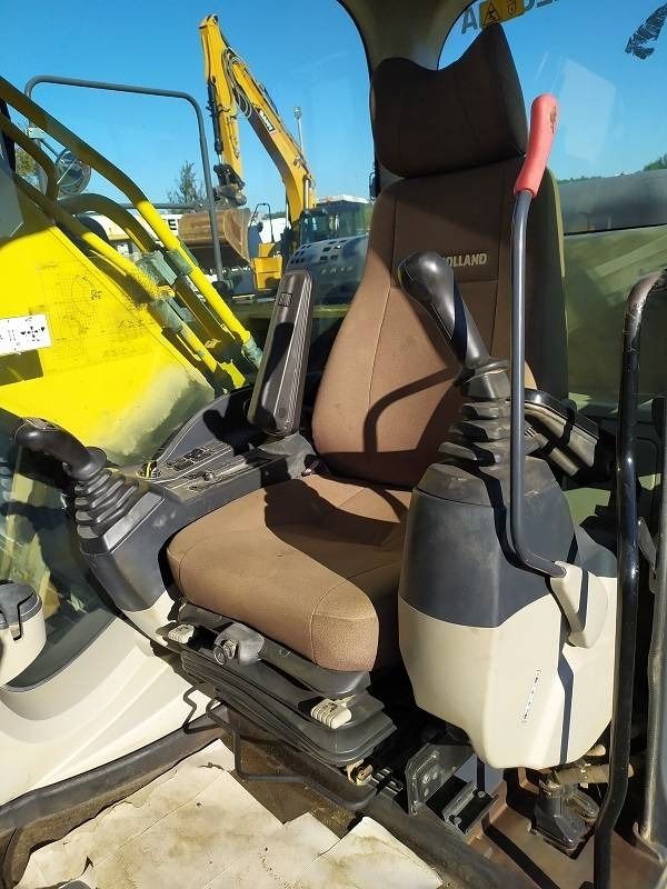 2014 New Holland E265 C crawler excavator interior view 2014 New Holland E265 C crawler excavator interior view