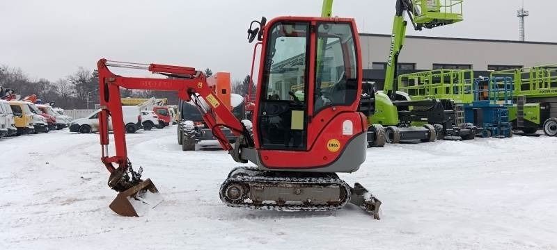 2017 Yanmar SV18 mini excavator, side view
