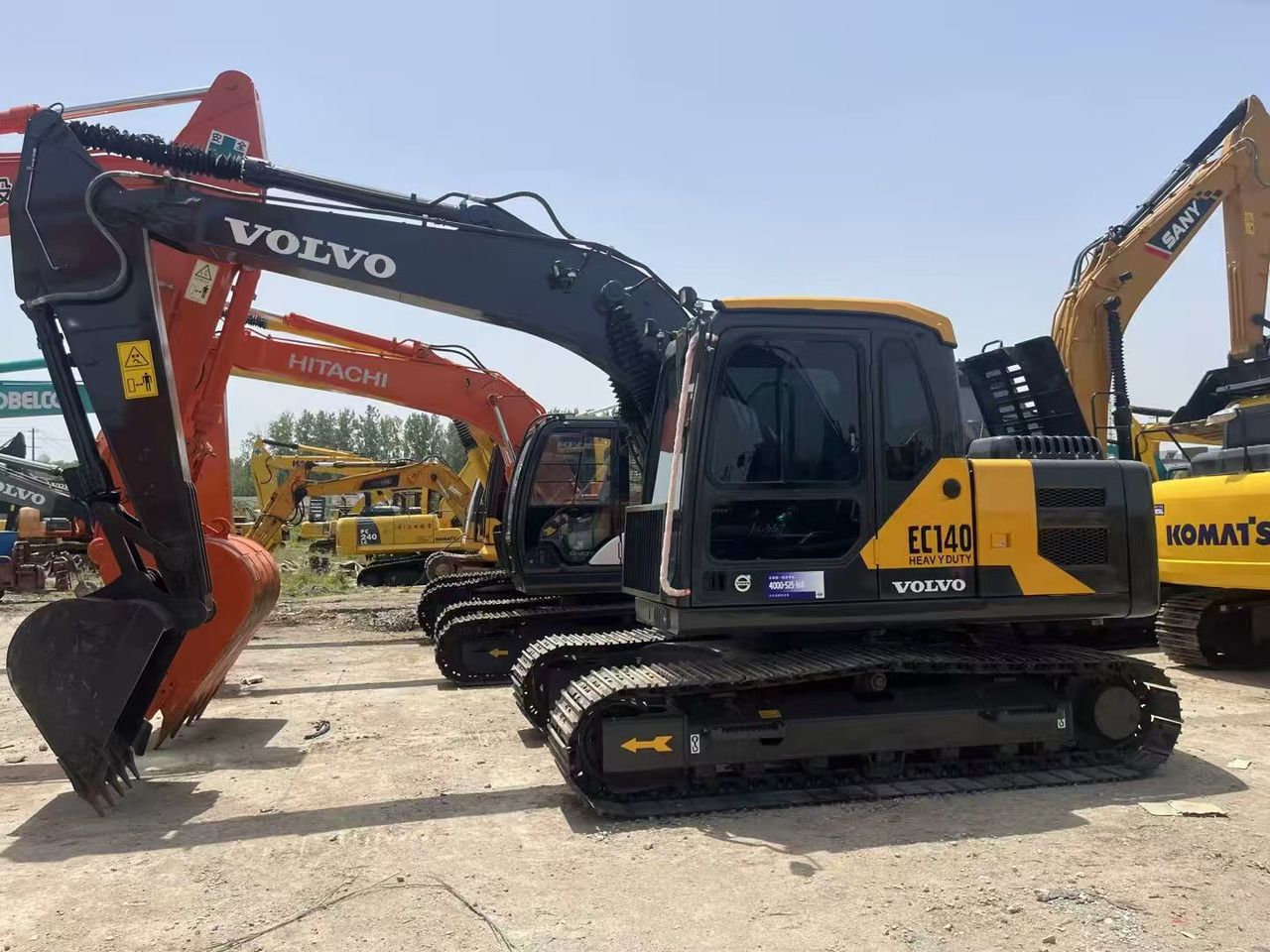2021 Volvo EC140BLC PRIME crawler excavator, side profile view 2021 Volvo EC140BLC PRIME crawler excavator, side profile view