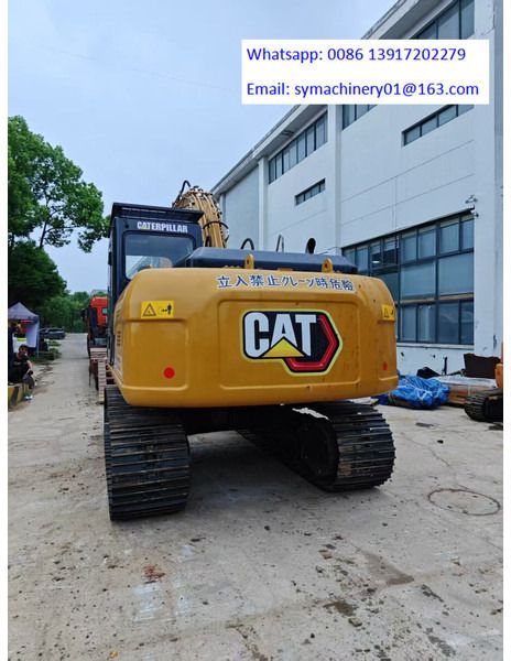 2024 Caterpillar 315D2GC crawler excavator rear view 2024 Caterpillar 315D2GC crawler excavator rear view