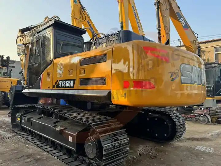 2020 Sany SY365H crawler excavator, rear three-quarter view 2020 Sany SY365H crawler excavator, rear three-quarter view