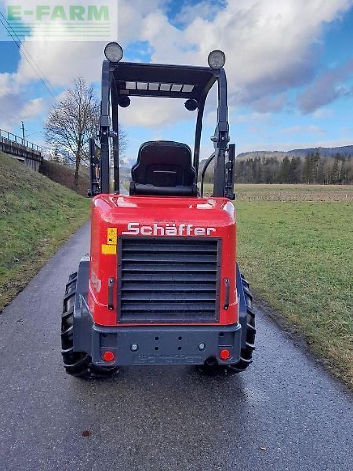 2022 Schäffer 3630 mini excavator rear view 2022 Schäffer 3630 mini excavator rear view