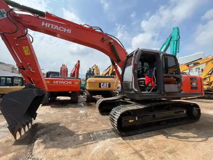 2020 Hitachi ZX200 crawler excavator, front three-quarter view 2020 Hitachi ZX200 crawler excavator, front three-quarter view