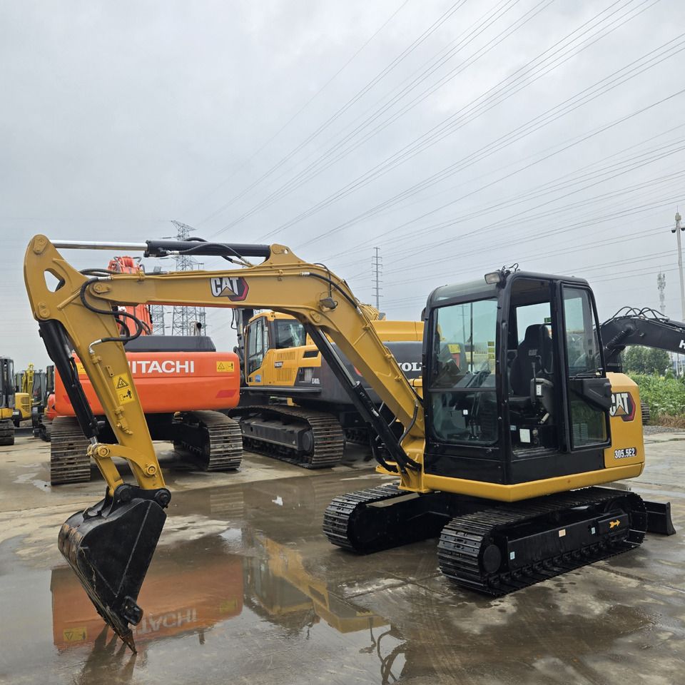 2022 Caterpillar 305.5E2 mini excavator, side view 2022 Caterpillar 305.5E2 mini excavator, side view