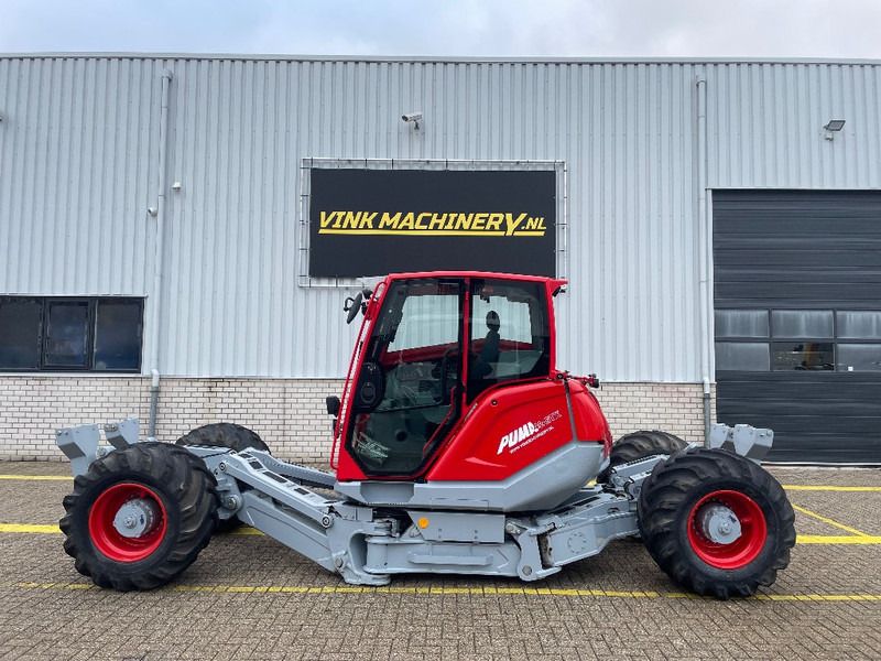 2015 Menzi Muck M545 walking excavator, side view