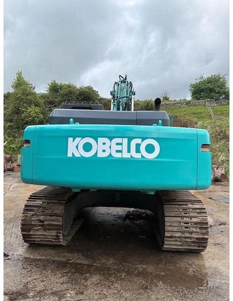 2007 Kobelco SK480 excavator, rear view 2007 Kobelco SK480 excavator, rear view