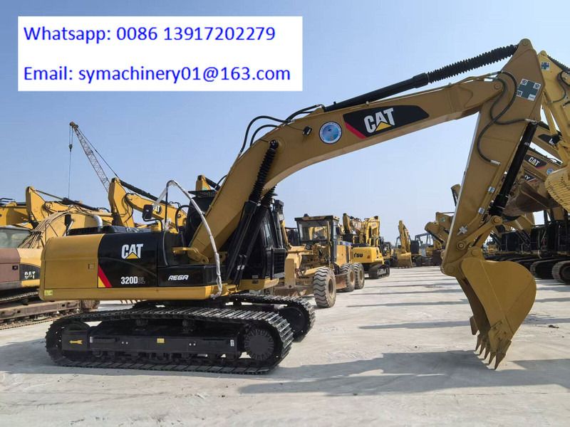 Excavadora de orugas Caterpillar 320D2L 2026 vista lateral Excavadora de orugas Caterpillar 320D2L 2026 vista lateral