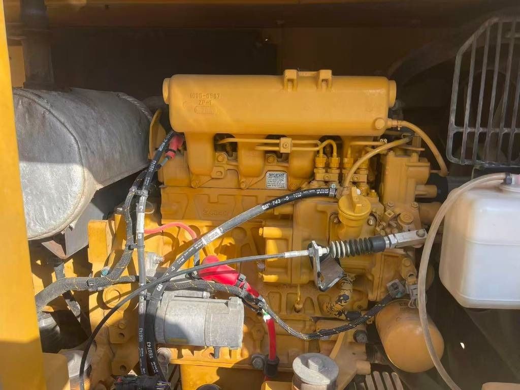 2025 Caterpillar 307.5 mini excavator engine compartment view