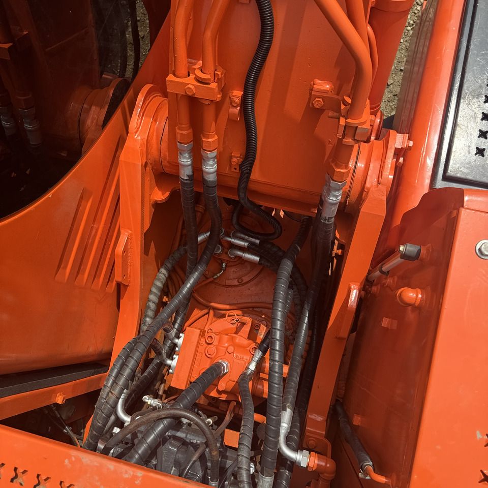 2023 Doosan DX150LC crawler excavator hydraulic compartment view 2023 Doosan DX150LC crawler excavator hydraulic compartment view