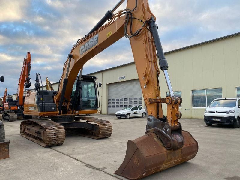 2017 CASE CX250D crawler excavator, front three-quarter view 2017 CASE CX250D crawler excavator, front three-quarter view