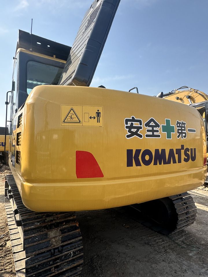 2023 Komatsu PC110-7 crawler excavator rear view