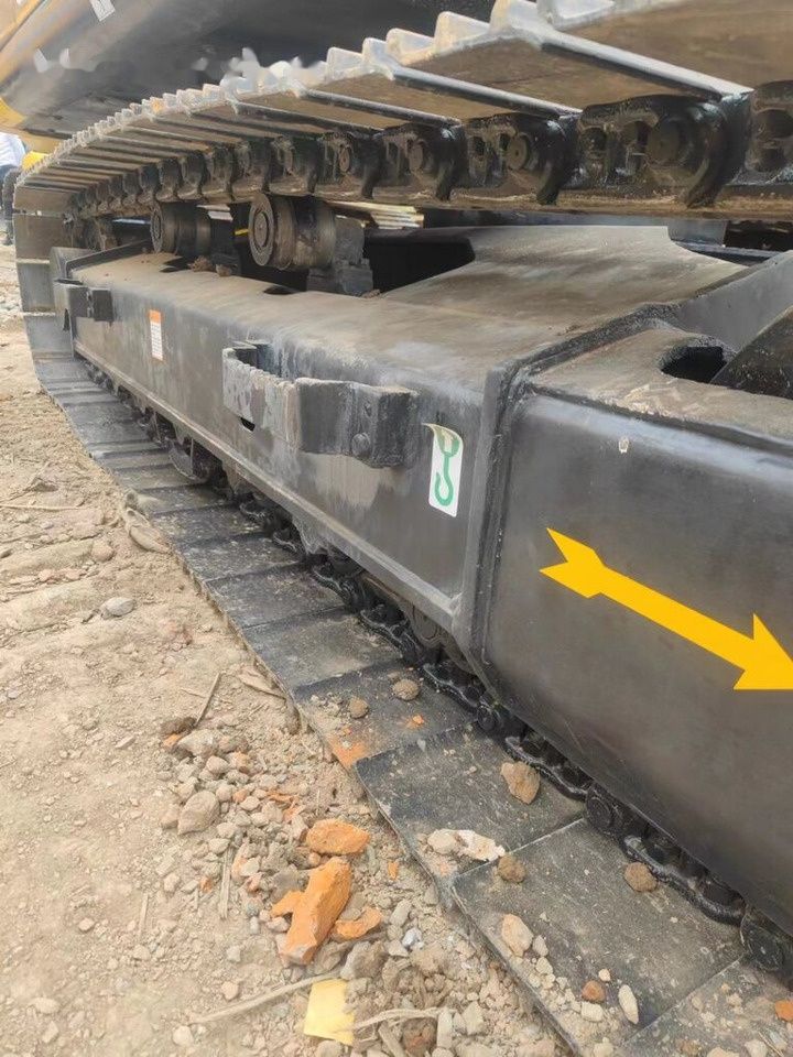 2022 Sany 135C crawler excavator track assembly detail 2022 Sany 135C crawler excavator track assembly detail