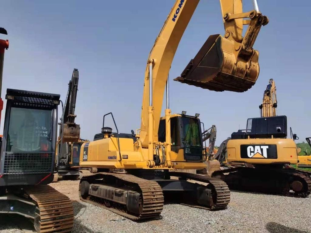 2024 Komatsu PC360-7 crawler excavator, front three-quarter view