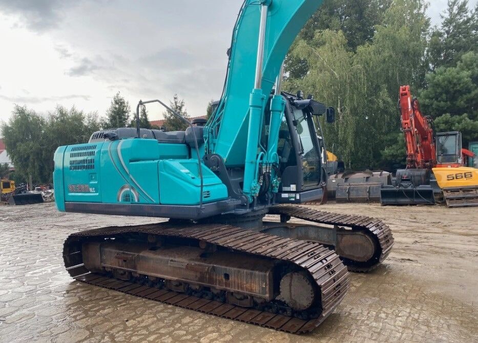2018 Kobelco SK260 NLC-10 crawler excavator, side view