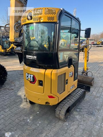 2022 Caterpillar 301.6-05A mini excavator rear view 2022 Caterpillar 301.6-05A mini excavator rear view