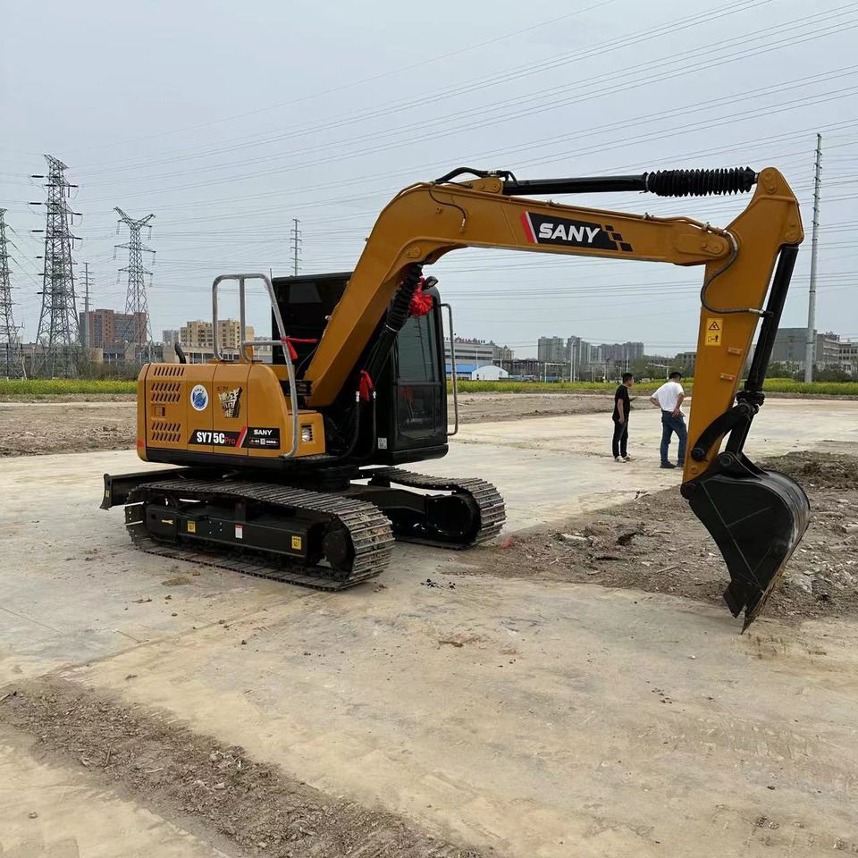 2024 Sany SY75C Pro mini excavator, side view 2024 Sany SY75C Pro mini excavator, side view