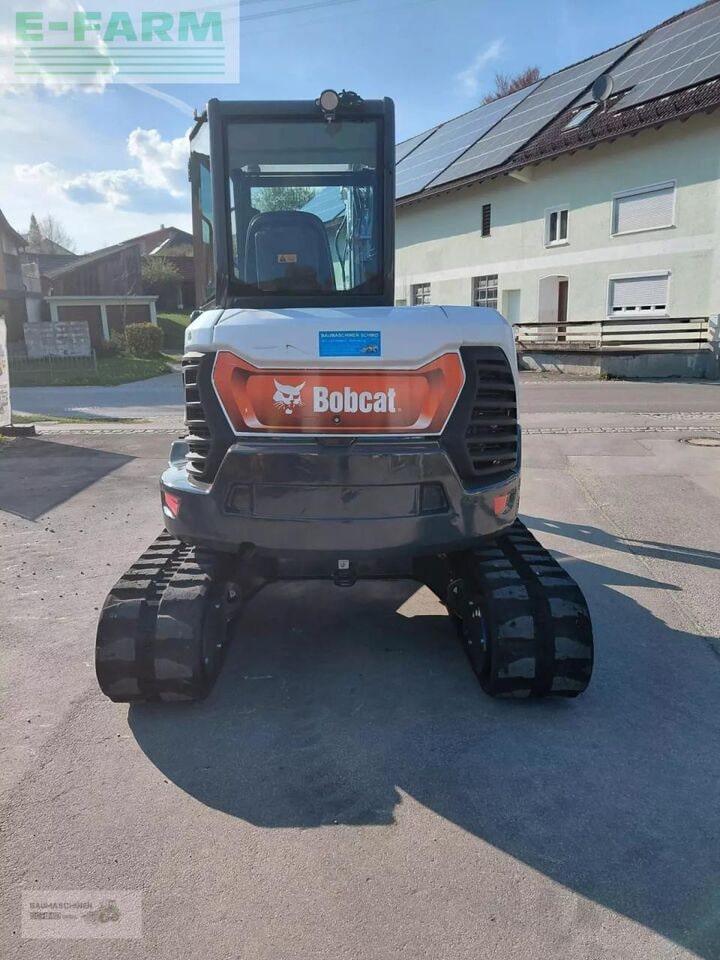 2021 Bobcat E55 Z mini excavator, rear view 2021 Bobcat E55 Z mini excavator, rear view
