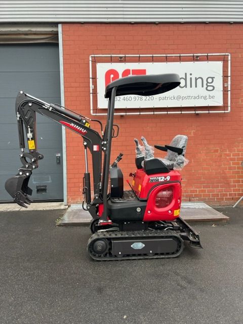 2026 Rhinoceros XN12-9 mini excavator, side view 2026 Rhinoceros XN12-9 mini excavator, side view