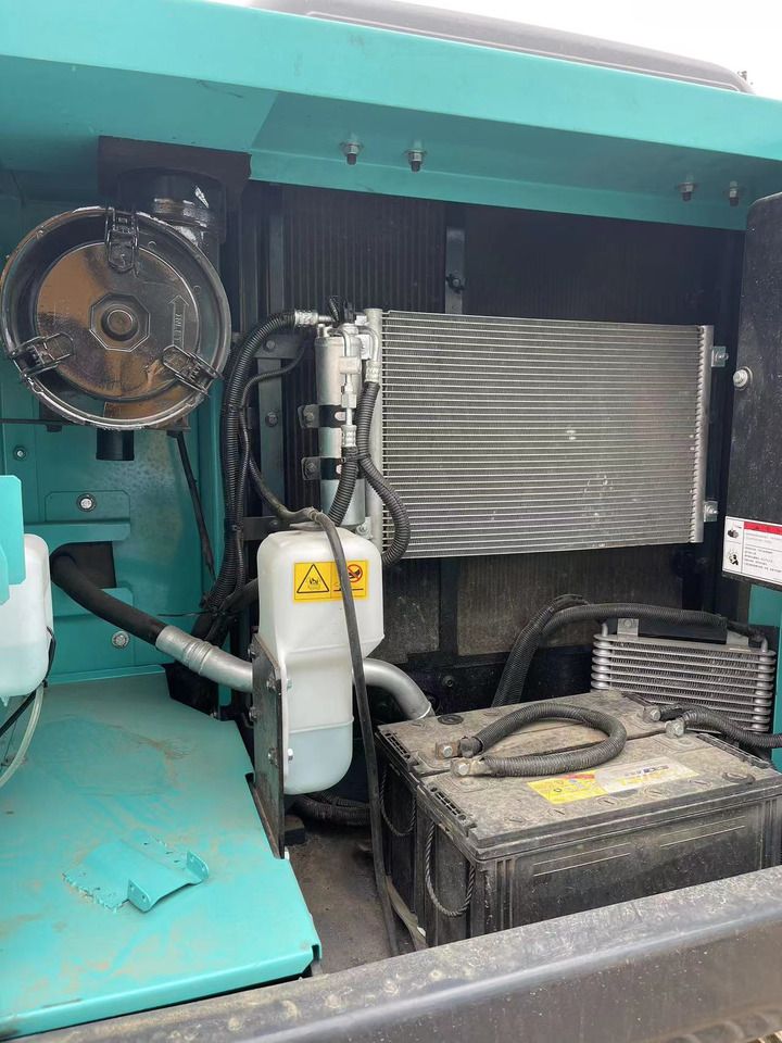 2024 Kobelco SK140 crawler excavator engine compartment view