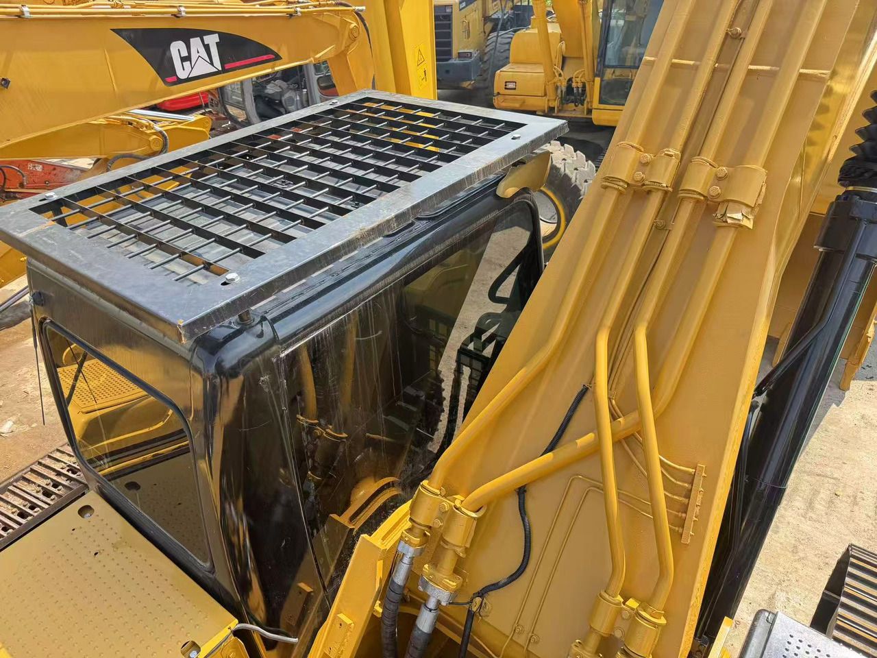 2023 Caterpillar 336D2 crawler excavator cab and boom view