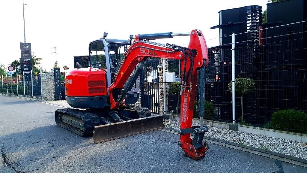 2008 Wacker Neuson 50Z3 RD mini excavator, side view