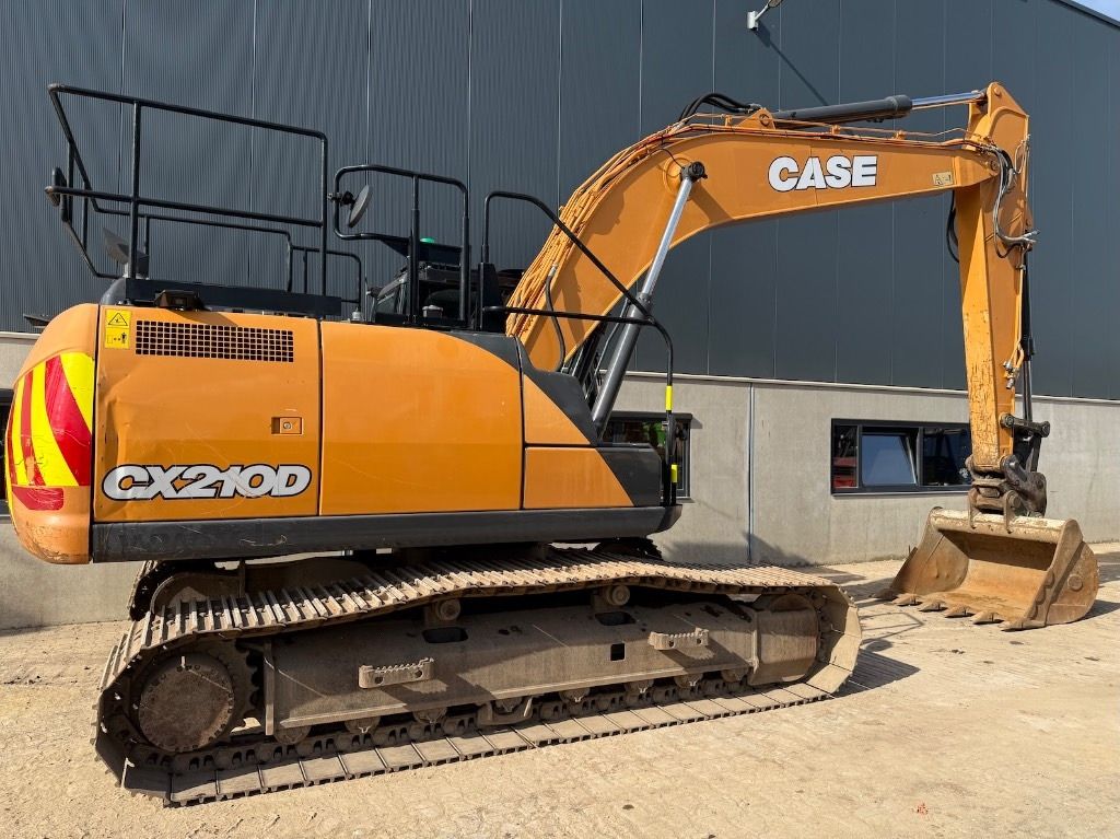 2021 CASE CX210D crawler excavator side view 2021 CASE CX210D crawler excavator side view