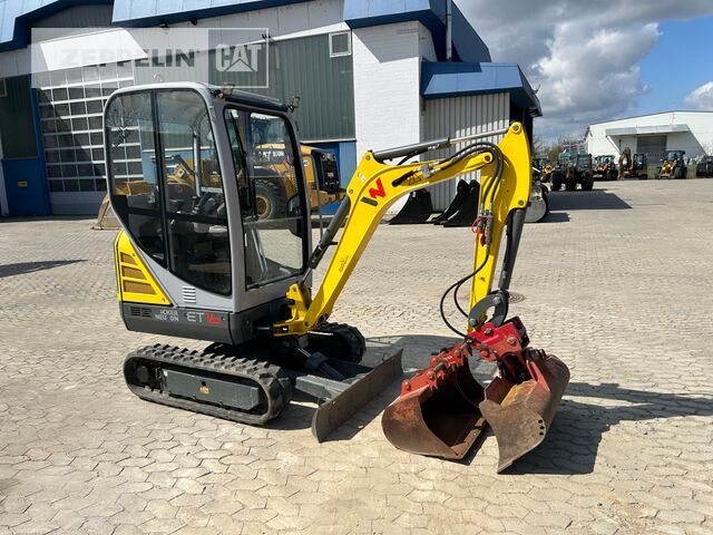 2022 Wacker Neuson ET16 mini excavator, side view 2022 Wacker Neuson ET16 mini excavator, side view