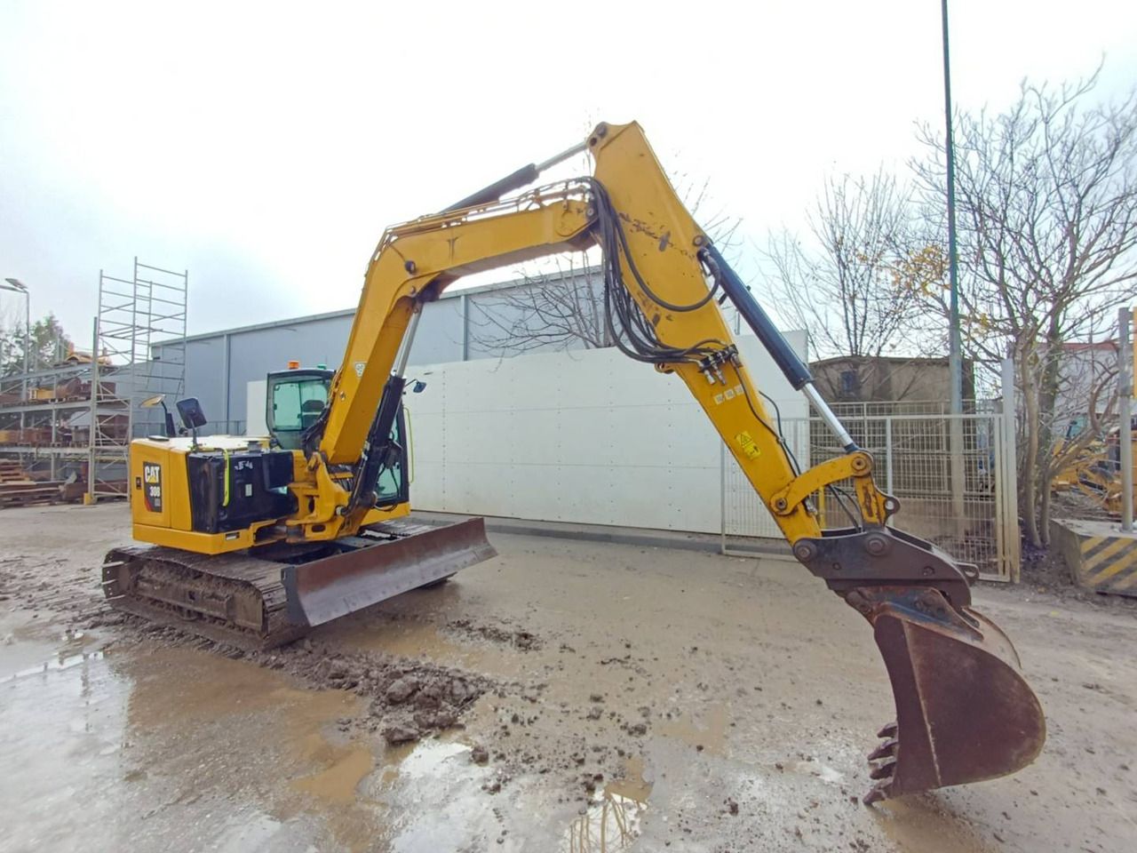 2019 Caterpillar 308-07CR crawler excavator, side view 2019 Caterpillar 308-07CR crawler excavator, side view