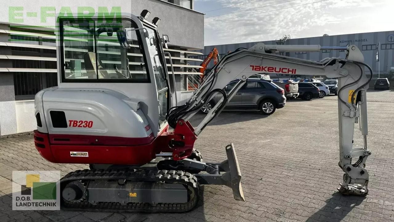 2018 Takeuchi TB230 V3 mini excavator, side view 2018 Takeuchi TB230 V3 mini excavator, side view