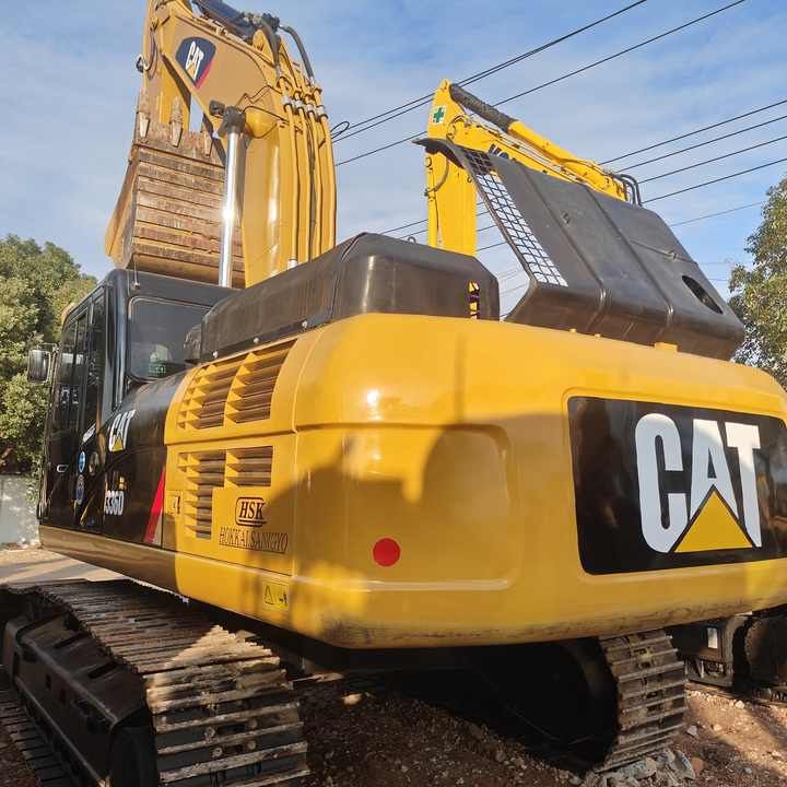 2020 Caterpillar 336D crawler excavator, rear three-quarter view 2020 Caterpillar 336D crawler excavator, rear three-quarter view