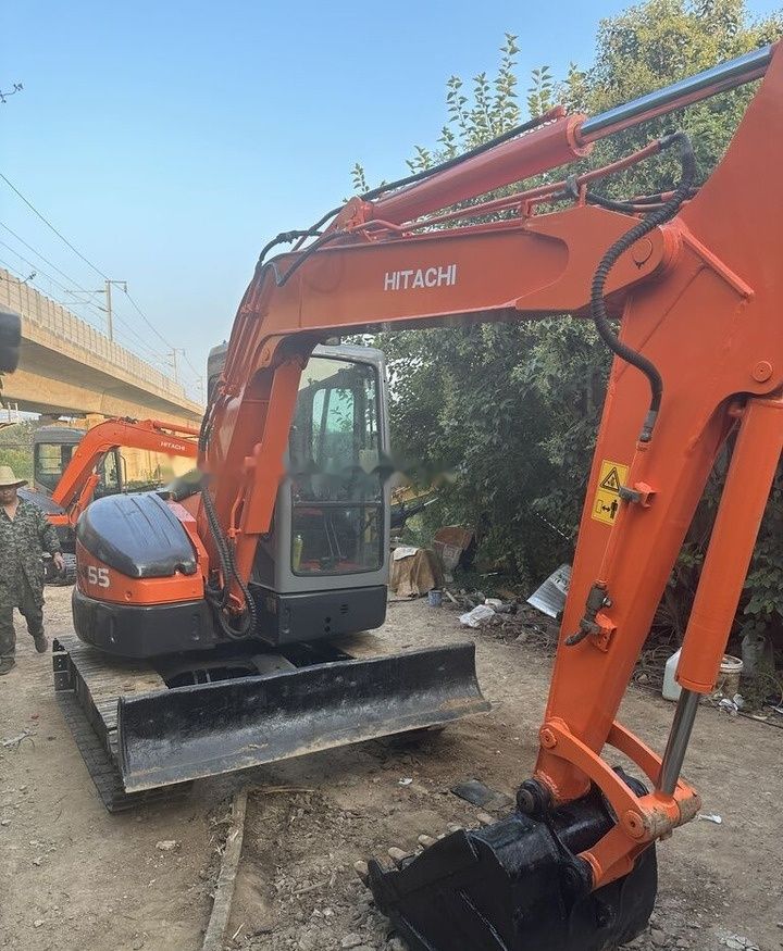 2019 Hitachi ZX55 mini excavator, side view 2019 Hitachi ZX55 mini excavator, side view