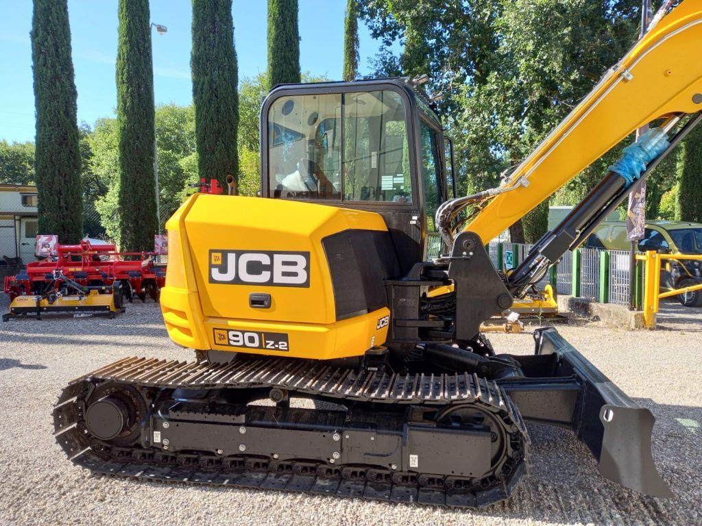 2023 JCB 90Z-2 mini excavator side view 2023 JCB 90Z-2 mini excavator side view