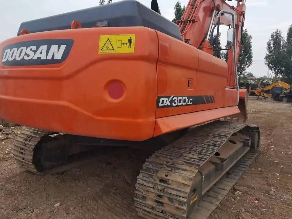 2023 Doosan DX300LC crawler excavator rear view 2023 Doosan DX300LC crawler excavator rear view