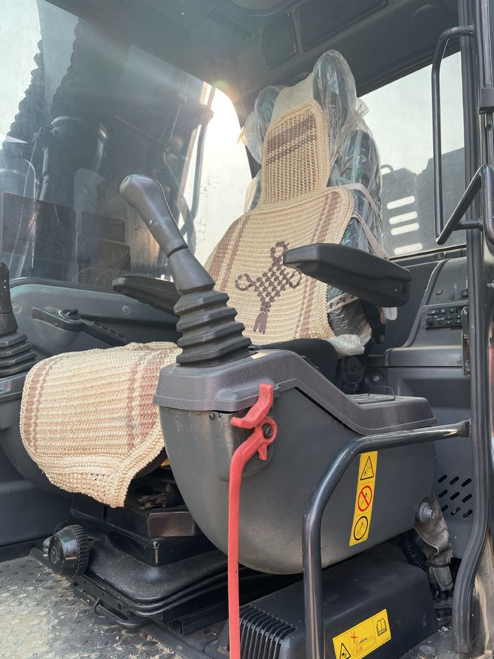 2023 Volvo EC140 crawler excavator interior view 2023 Volvo EC140 crawler excavator interior view