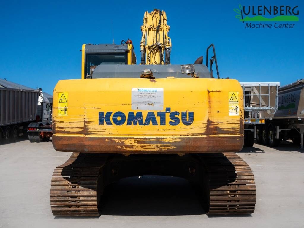 2010 Komatsu PC240NLC-8 crawler excavator, rear view 2010 Komatsu PC240NLC-8 crawler excavator, rear view