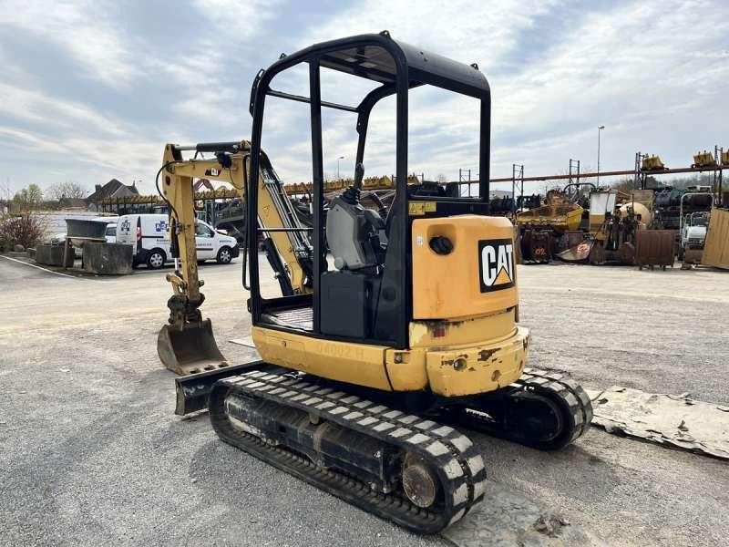 2016 Caterpillar 302.7DCR mini excavator, rear three-quarter view 2016 Caterpillar 302.7DCR mini excavator, rear three-quarter view