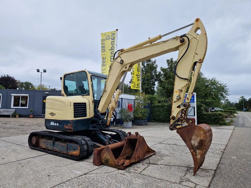 2014 Hyundai 60CR-9 mini excavator, side view 2014 Hyundai 60CR-9 mini excavator, side view