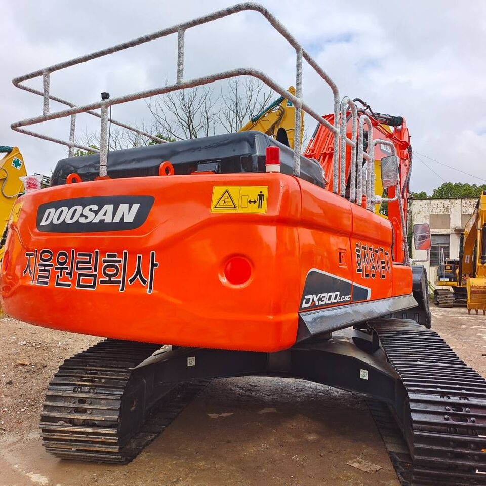 2024 Doosan DX300LC-9C crawler excavator rear view 2024 Doosan DX300LC-9C crawler excavator rear view